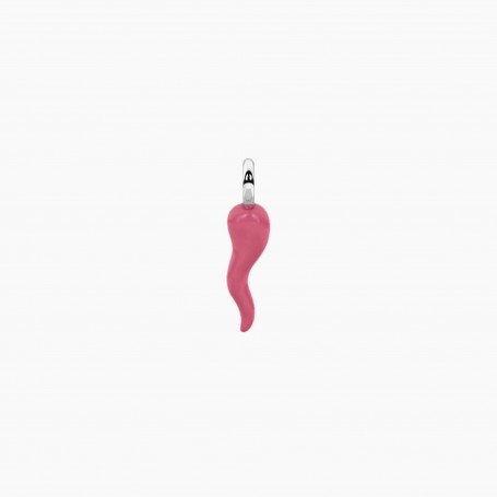 KIDULT - COLLEZIONE SCACCIAGUAI - CIONDOLO A FORMA DI CORNETTO ROSA