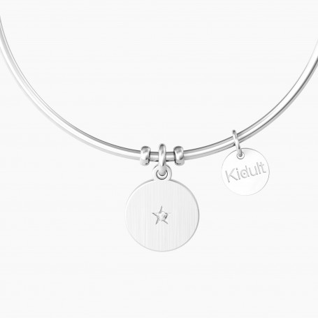 KIDULT - COLLEZIONE SORRISO - BRACCIALE RIGIDO CON CIONDOLO SOLE