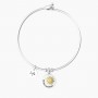 KIDULT - COLLEZIONE SORRISO - BRACCIALE RIGIDO CON CIONDOLO SOLE