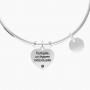 KIDULT - COLLEZIONE FAMIGLIA - BRACCIALE RIGIDO CON CUORE