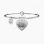 KIDULT - COLLEZIONE SIMPLY A WONDER WOMAN - BRACCIALE RIGIDO CON SCRITTA SIMPLY A WONDER WOMAN