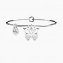 KIDULT - COLLEZIONE CARPE DIEM - BRACCIALE RIGIDO CON FARFALLA