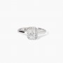 MABINA - COLLEZIONE COOL OR RETRO? - ANELLO CON ZIRCONE TAGLIO OTTAGONALE