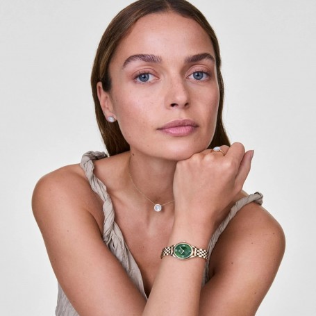 DANIEL WELLINGTON - OROLOGIO OPHELIA MINI EMERALD GOLD
