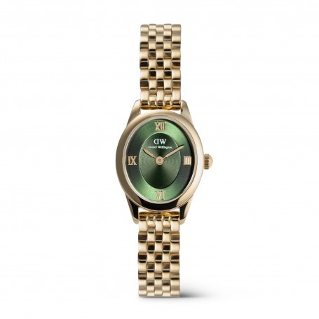 DANIEL WELLINGTON - OROLOGIO OPHELIA MINI EMERALD GOLD