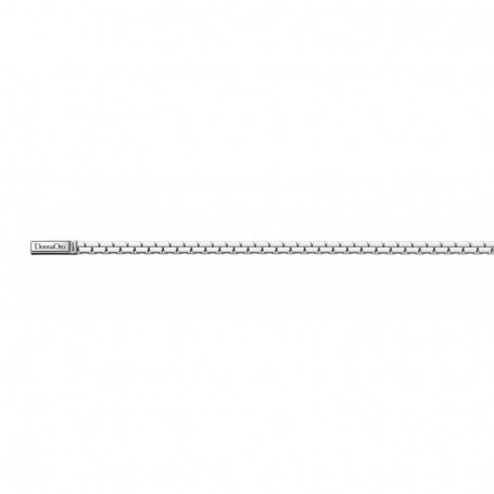 ELEMENTS - BRACCIALE MORBIDO A MAGLIA IN ARGENTO CHIUSURA DONNAORO