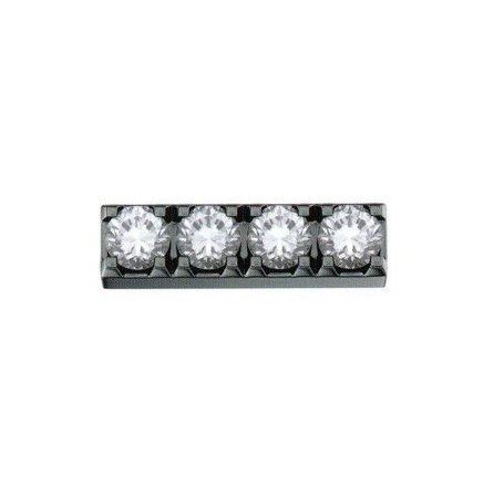 ELEMENTS - CHARM LUCCIOLE IN ORO BRUNITO E DIAMANTI BIANCHI