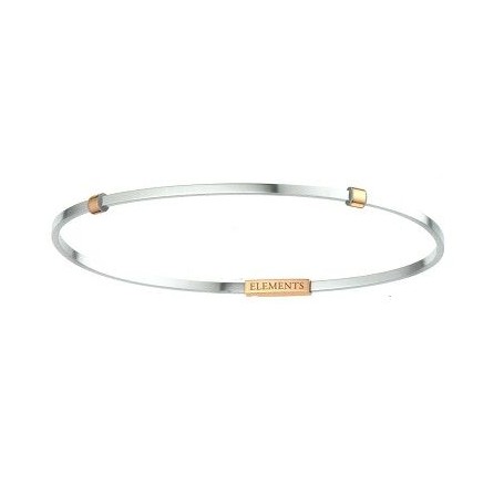 ELEMENTS - BRACCIALE IN ORO BIANCO