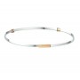 ELEMENTS - BRACCIALE IN ORO BIANCO