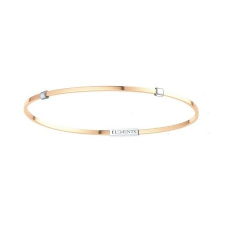 ELEMENTS - BRACCIALE IN ORO ROSA
