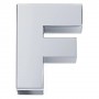 ELEMENTS - CHARM LETTERA F IN ORO BIANCO