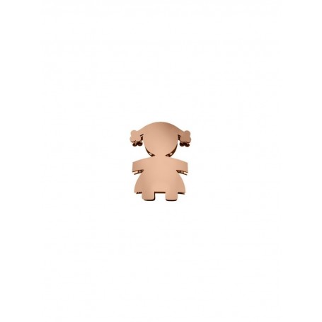 ELEMENTS - CHARM BIMBA IN ORO ROSA