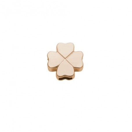 ELEMENTS - CHARM QUADRIFOGLIO IN ORO ROSA