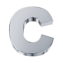 ELEMENTS - CHARM LETTERA C IN ORO BIANCO