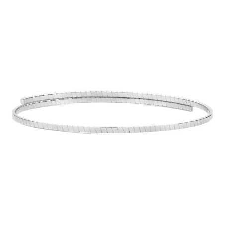 ELEMENTS - BRACCIALE FLEX IN ARGENTO