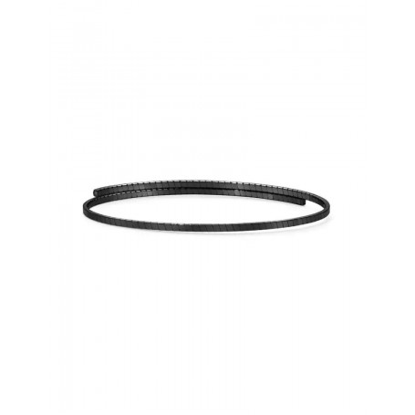 ELEMENTS - BRACCIALE FLEX IN ARGENTO BRUNITO