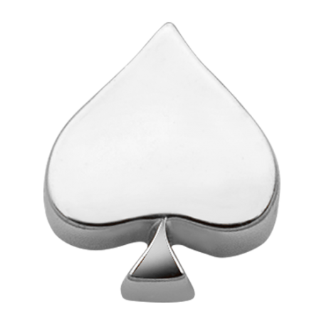 ELEMENTS - CHARM CARTE SEME PICCHE ORO BIANCO
