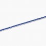 MABINA - COLLEZIONE TENNIS CLUB - BRACCIALE TENNIS UOMO CON ZAFFIRI SINTETICI