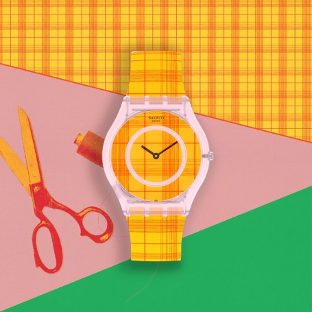 SWATCH - COLLEZIONE FIRE MADRAS 01 - 34MM