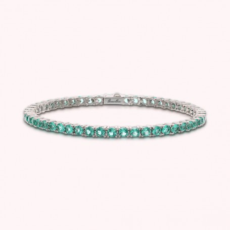 BRONZALLURE - BRACCIALE TENNIS CON CUBIC ZIRCONIA TONDE