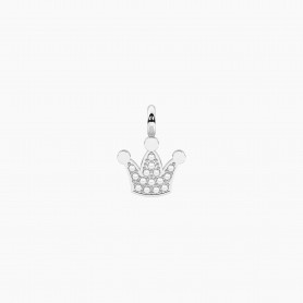 KIDULT - COLLEZIONE CORONA - CIONDOLO A FORMA DI CORONA CON CRISTALLI