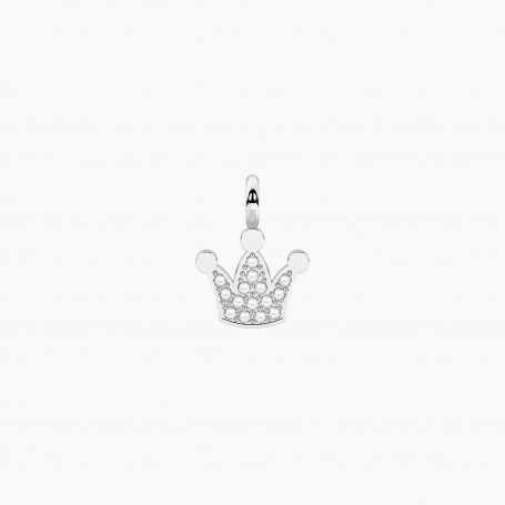 KIDULT - COLLEZIONE CORONA - CIONDOLO A FORMA DI CORONA CON CRISTALLI