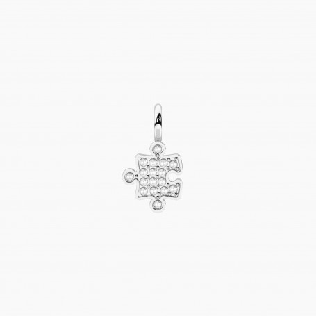 KIDULT - COLLEZIONE PUZZLE - CIONDOLO PUZZLE CON CRISTALLI