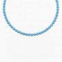 KIDULT - COLLEZIONE SENORITA - BRACCIALE COMPONIBILE CON ZIRCONI ACQUAMARINA