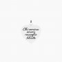 KIDULT - COLLEZIONE CHI SEMINA AMORE - CIONDOLO CUORE CON FRASE SHAKESPEARE