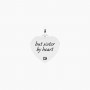 KIDULT - COLLEZIONE SISTER BY HEART - CIONDOLO CUORE CON SCRITTA AMIGAS
