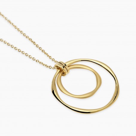 KIDULT - COLLEZIONE STYLE 24 - COLLANA DORATA CON PENDENTE