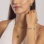 KIDULT - COLLEZIONE STYLE 03 - ORECCHINI DORATI EFFETTO MARTELLATO