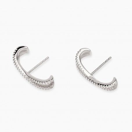 MABINA - COLLEZIONE TRA LE TUE BRACCIA - ORECCHINI IN ARGENTO E ZIRCONI