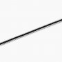 MABINA - COLLEZIONE TENNIS CLUB - BRACCIALE TENNIS UOMO CON ZIRCONI NERI