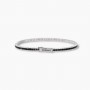 MABINA - COLLEZIONE TENNIS CLUB - BRACCIALE TENNIS UOMO CON ZIRCONI NERI