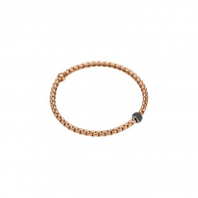 FOPE - COLLEZIONE EKA - BRACCIALE FLEX'IT CON PAVE' DI DIAMANTI