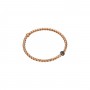 FOPE - COLLEZIONE EKA - BRACCIALE FLEX'IT CON PAVE' DI DIAMANTI