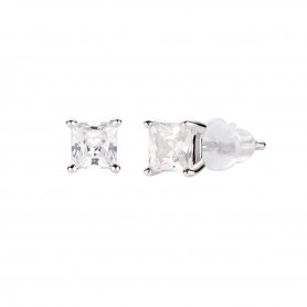 AMEN - ORECCHINI DIAMONDS CON PUNTO LUCE QUADRATO PICCOLO