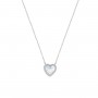 AMEN - COLLANA CUORE CON MADREPERLA