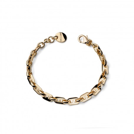 UNOAERRE - BRACCIALE CATENA  DORATO