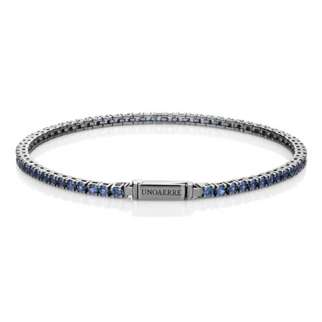 UNOAERRE - BRACCIALE TENNIS BLU