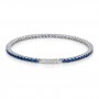 UNOAERRE - BRACCIALE TENNIS BLU