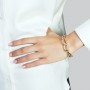 UNOAERRE - BRACCIALE CON MAGLIA IN ZIRCONI