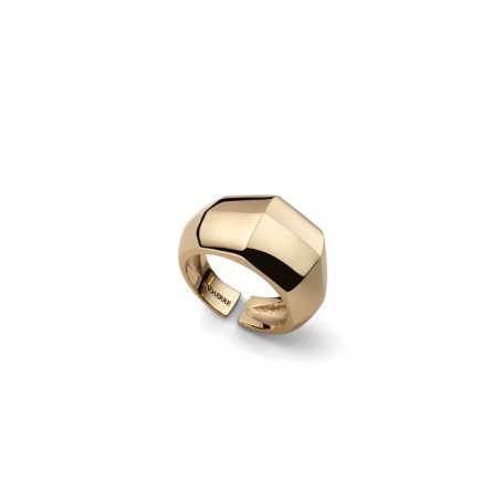UNOAERRE - ANELLO A FASCIA DORATO