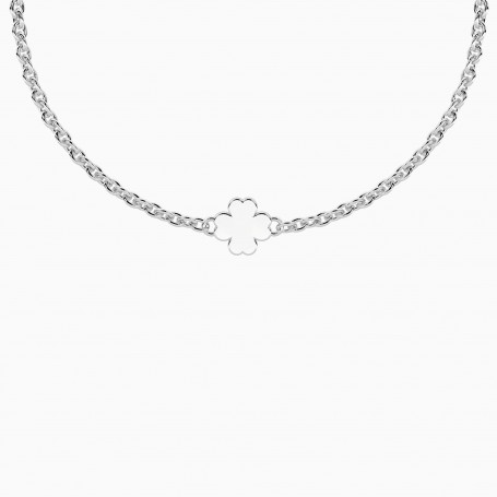KIDULT - QUADRIFOGLIO - BRACCIALE CON QUADRIFOGLIO E CHIUSURA NON REVERSIBILE