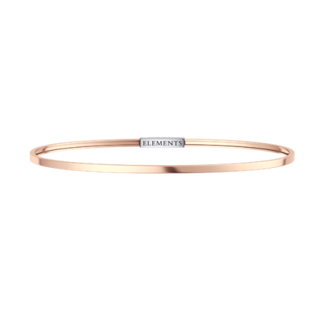 ELEMENTS - BRACCIALE IN ARGENTO ROSA