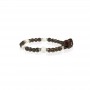 GERBA - COLLEZIONE WINTER BROWN - BRACCIALE IN ARGENTO 925 CON PIETRE DURE, CERAMICA, MURRINA E OSSO