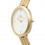 DANIEL WELLINGTON - OROLOGIO JULIETTE BRAIDED MESH WHITE SUNRAY GOLD - 20X26MM