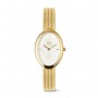 DANIEL WELLINGTON - OROLOGIO JULIETTE BRAIDED MESH WHITE SUNRAY GOLD - 20X26MM