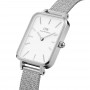 DANIEL WELLINGTON - OROLOGIO QUADRO PRESSED STERLING - 20X26MM